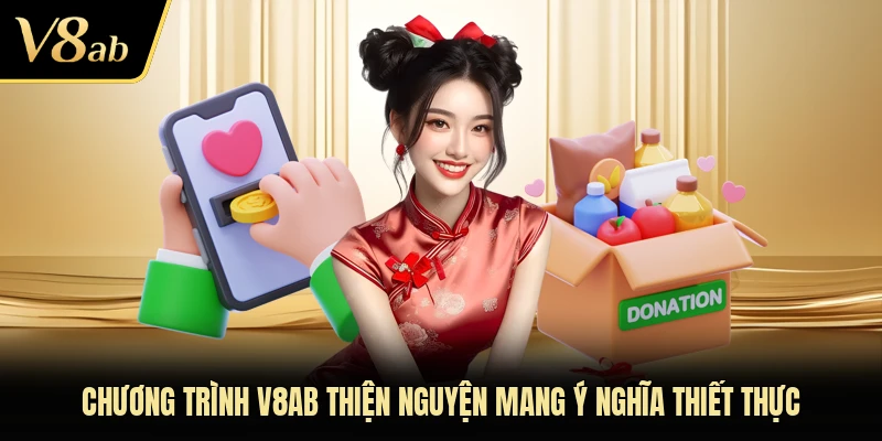 Chương trình V8AB thiện nguyện mang ý nghĩa thiết thực