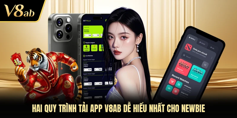 Hai quy trình tải app V8AB dễ hiểu nhất cho newbie
