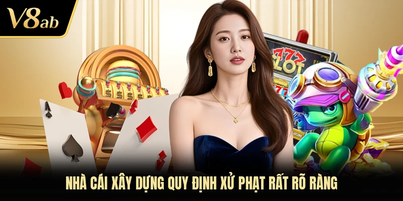 Nhà cái xây dựng quy định xử phạt rất rõ ràng
